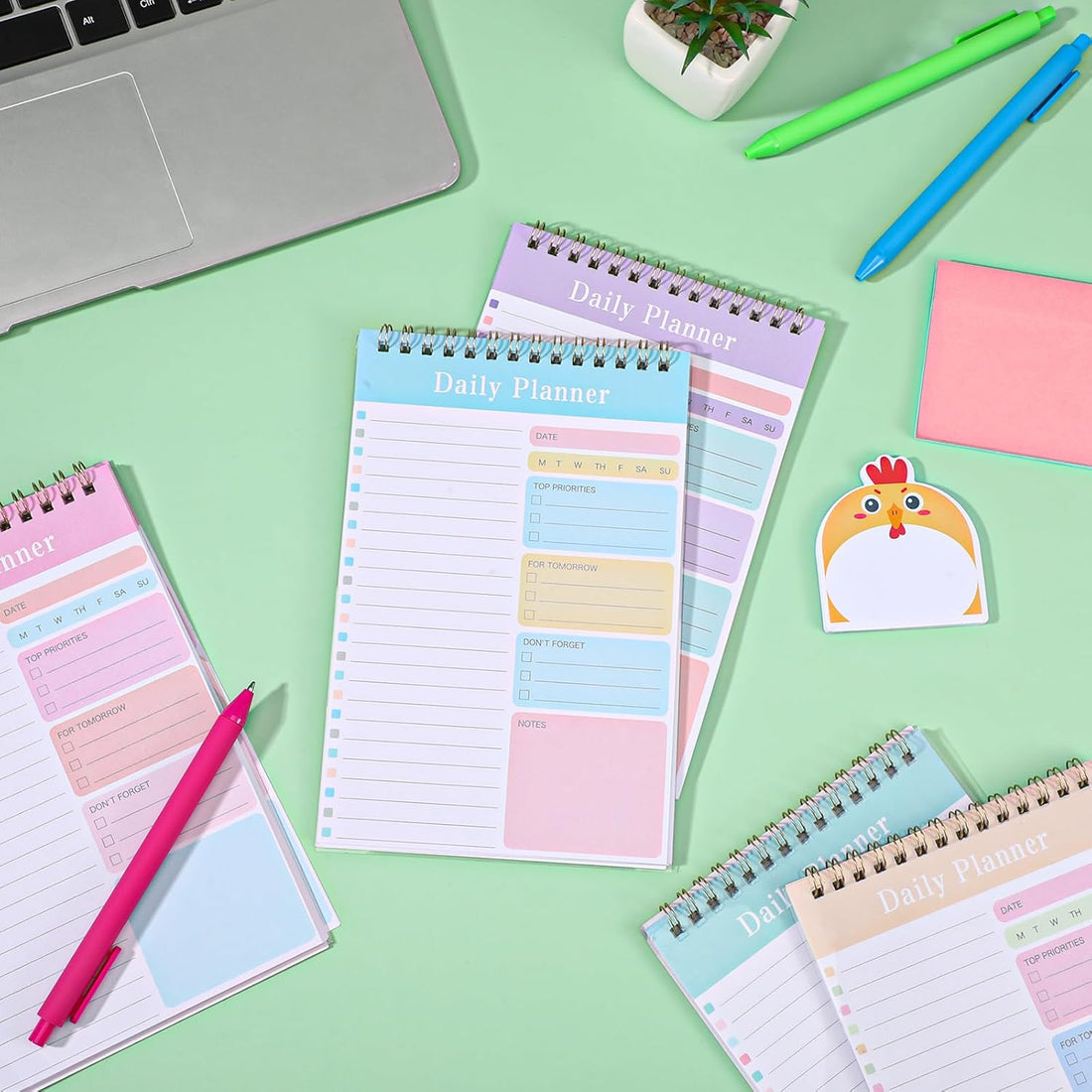 15-Piece To Do List Notepads for Daily Planning