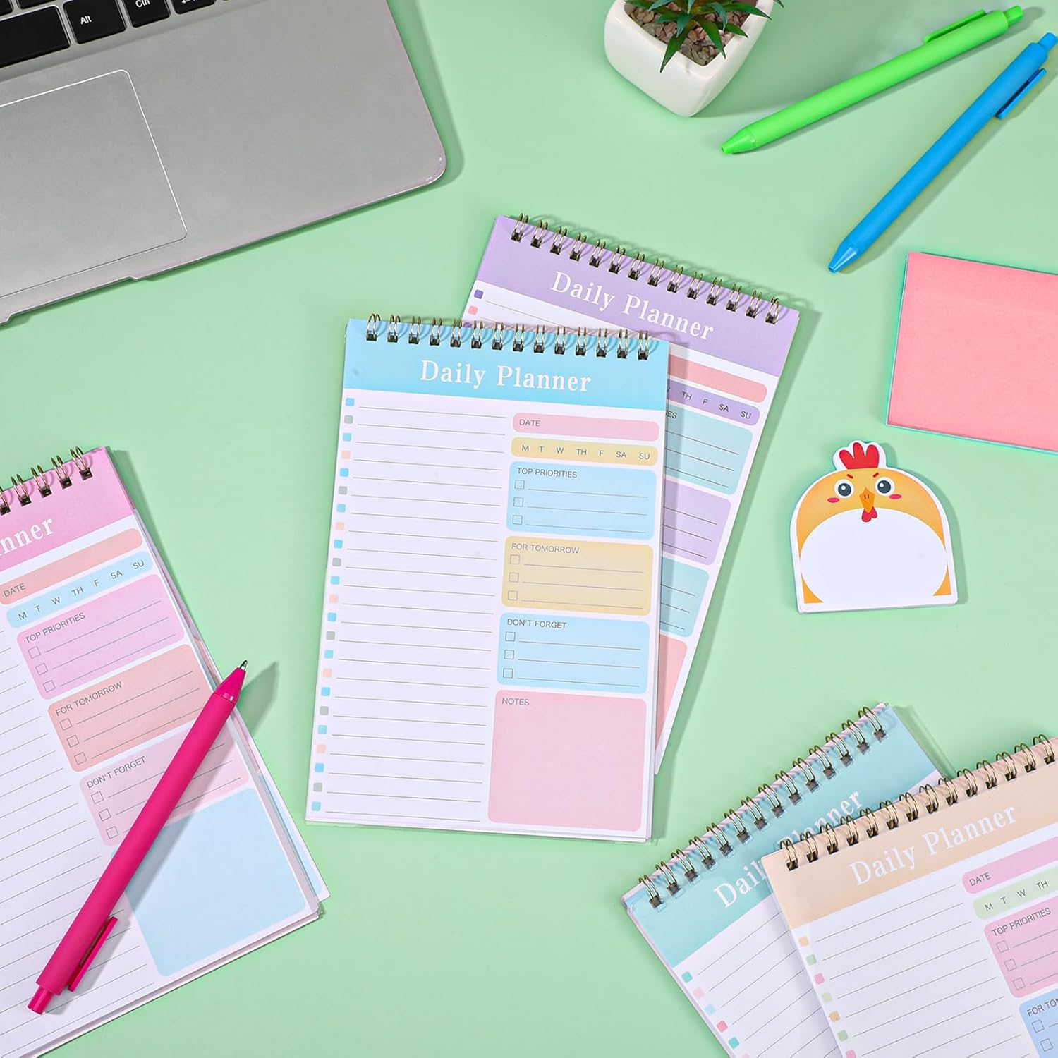 15-Piece To Do List Notepads for Daily Planning